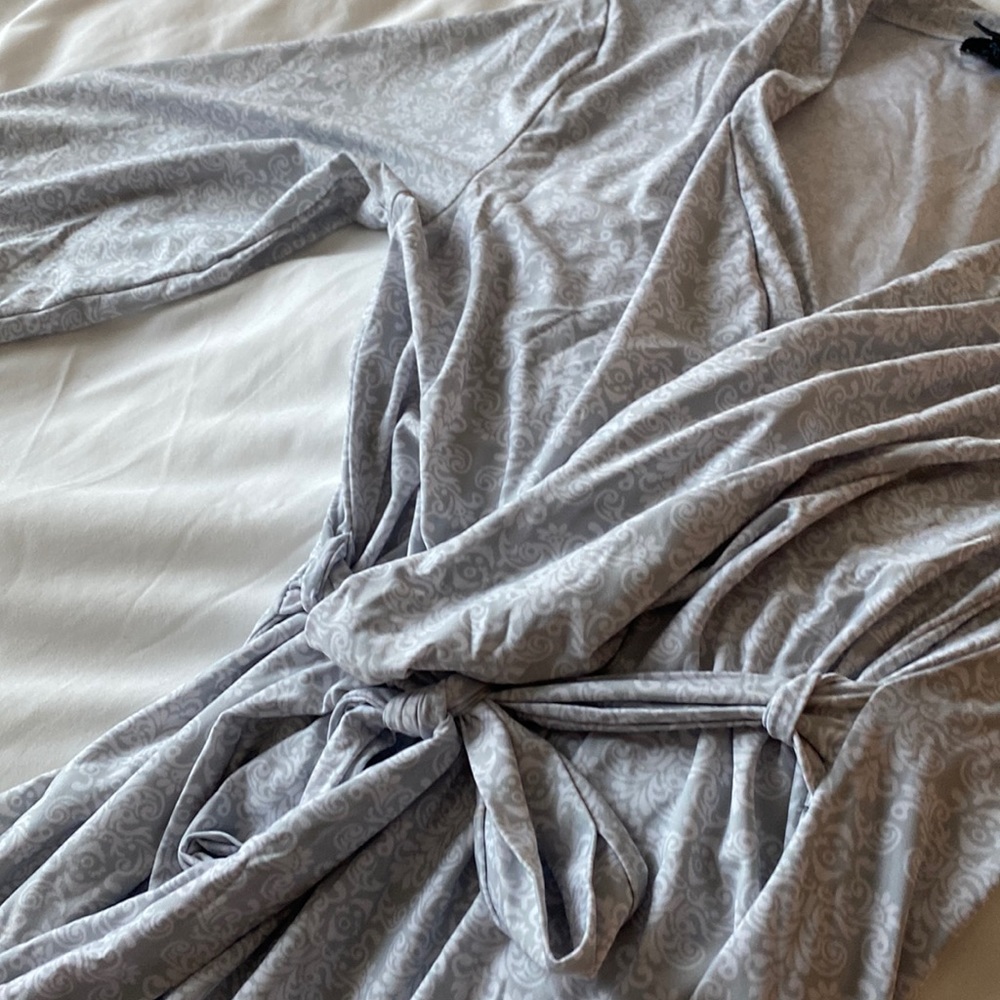 Soft silk ish robe